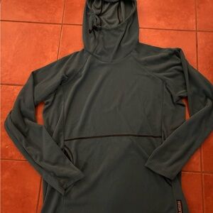 Men’s Melanzana Microgrid Hoodie Blue Large